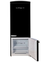 Unique 455L Midnight Black Bottom Mount Refrigerator UNQ-455L B AC
