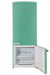 Unique 455L Ocean Mist Turquoise Bottom Mount Refrigerator UNQ-455L T AC