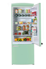 Unique 455L Mint Green Bottom Mount Refrigerator UNQ-455L LG AC