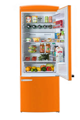 Unique 455L Creamsicle Orange Bottom Mount Refrigerator UNQ-455L O AC