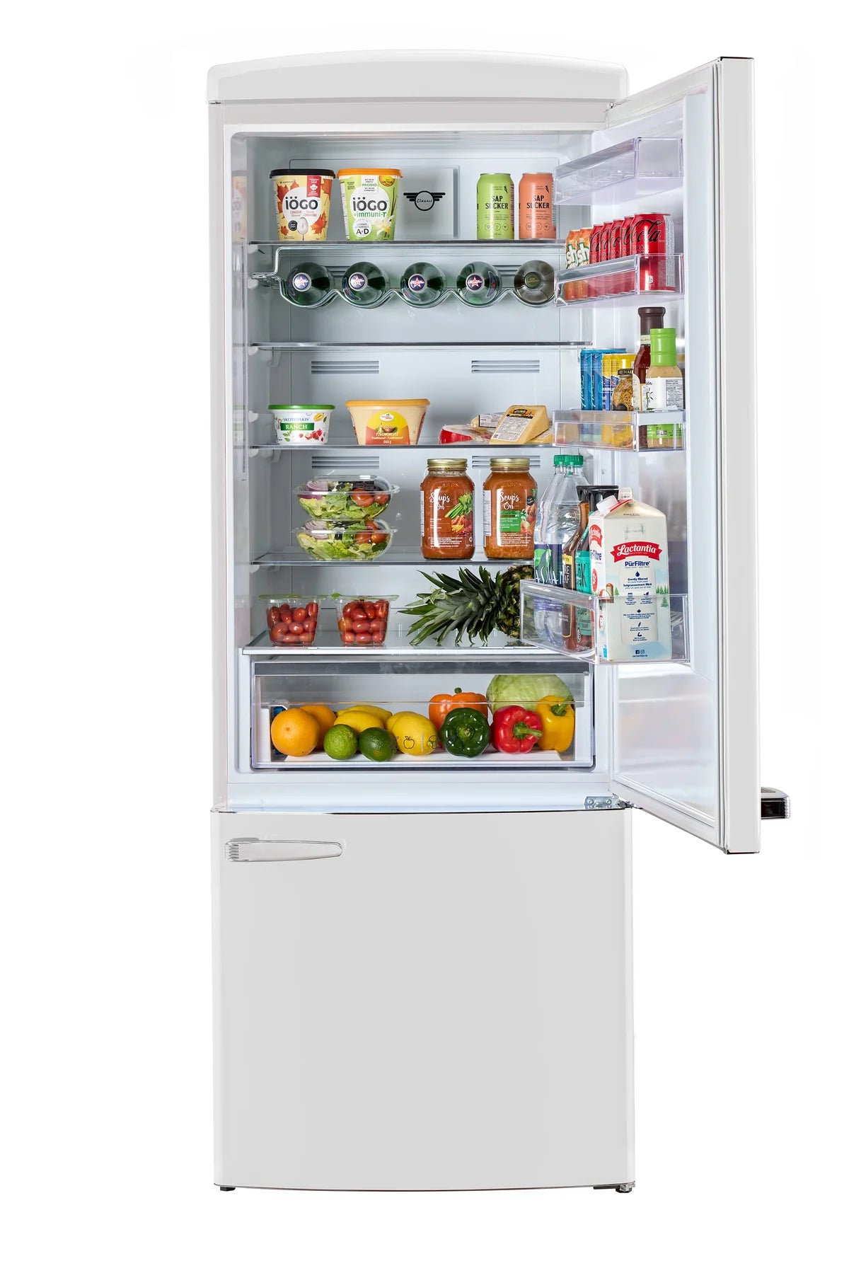 Unique 455L Marshmallow White Bottom Mount Refrigerator UNQ-455L W AC