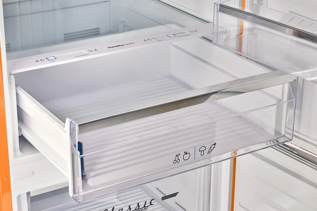 Unique 455L Creamsicle Orange Bottom Mount Refrigerator UNQ-455L O AC