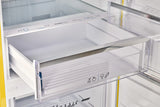 Unique 455L Canary Yellow Bottom Mount Refrigerator UNQ-455L Y AC