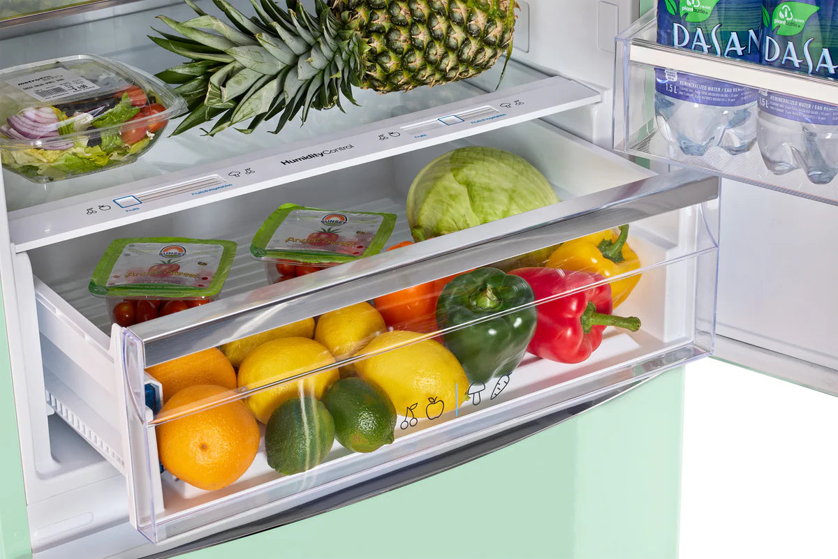 Unique 455L Mint Green Bottom Mount Refrigerator UNQ-455L LG AC