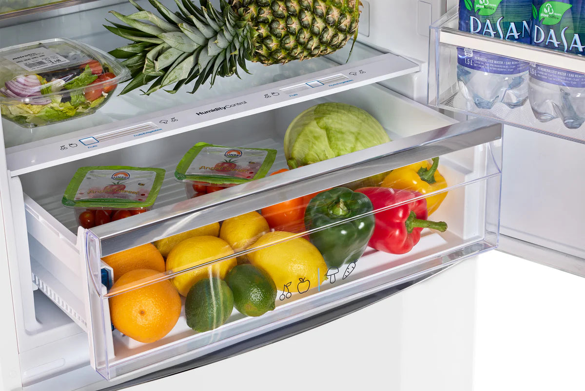 Unique 455L Marshmallow White Bottom Mount Refrigerator UNQ-455L W AC