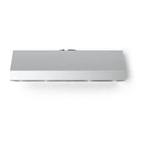 Verona VELP4810GSS 48 inch Designer Low Profile Under Cabinet Range Hood with 1200 CFM, Stainless Steel Baffle Filters, LED Lighting in Stainless Steel
