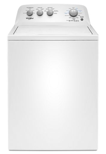 Whirlpool 3.8 cu. ft. Top Load Washer with Soaking Cycles, 12 Cycles WTW4855HW