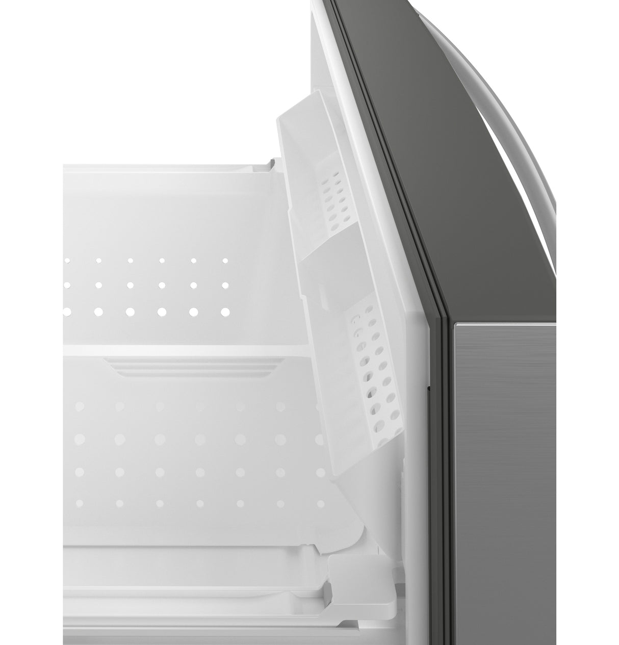 GE Profile™ 22.4 Cu. Ft. Smart Counter-Depth Fingerprint Resistant 4-Door French-Door Refrigerator with Door In Door PXD22BYPFS