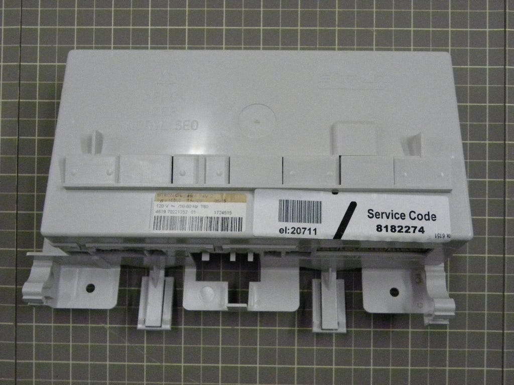 Whirlpool Washer Control Board 8182274