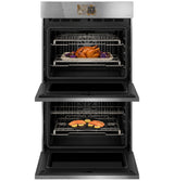 CAFÉ™ 30" Smart Built-In Convection Double Wall Oven in Platinum Glass CTD90DM2ZS5
