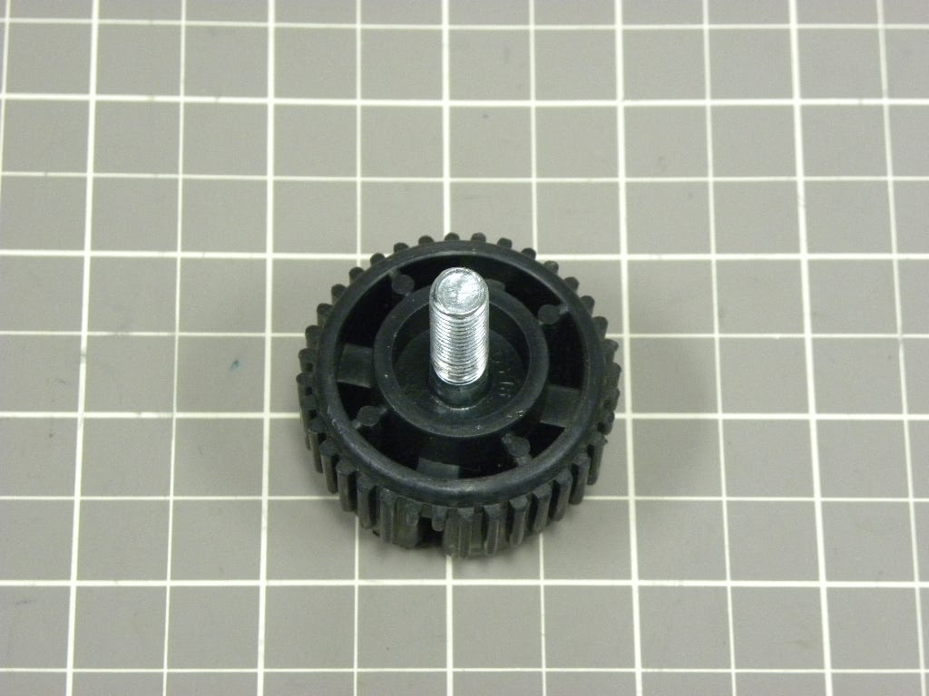 GE Refrigerator Foot Front (Black) WR02X12606