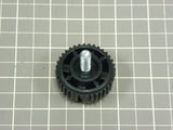 GE Refrigerator Foot Front (Black) WR02X12606