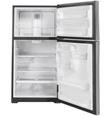GE® ENERGY STAR® 21.9 Cu. Ft. Top-Freezer Refrigerator GTE22JSNRSS