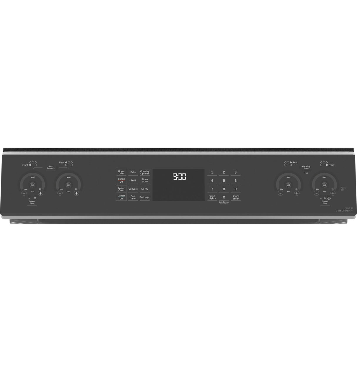 GE Profile Series 30" Slide-In Electric Double Oven Convection Range PS960YPFS