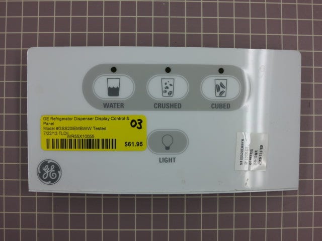 Display Control and Panel WR55X10055