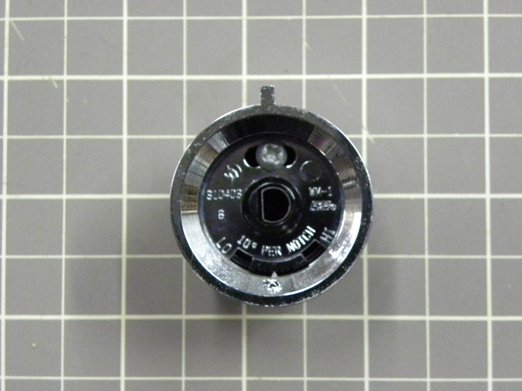 Selector Knob and Skirt 328707
