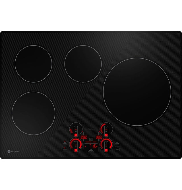 GE Profile 30" Built-In Touch Control Induction Cooktop PHP7030DTBB