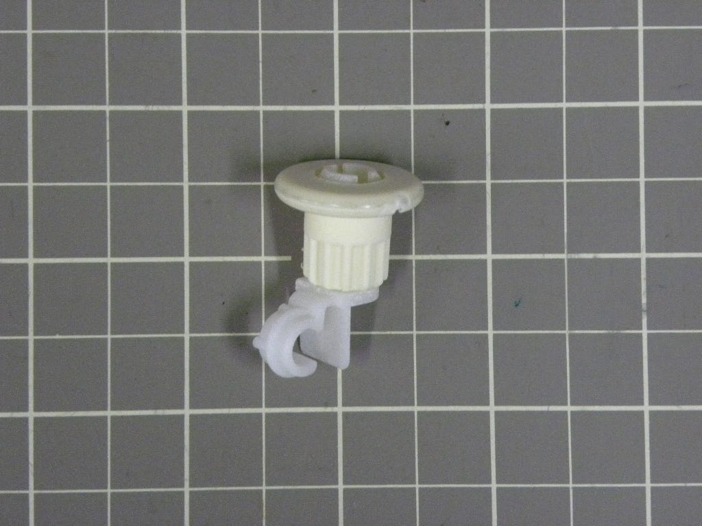 GE Dishwasher Roller and Stud WD12X383