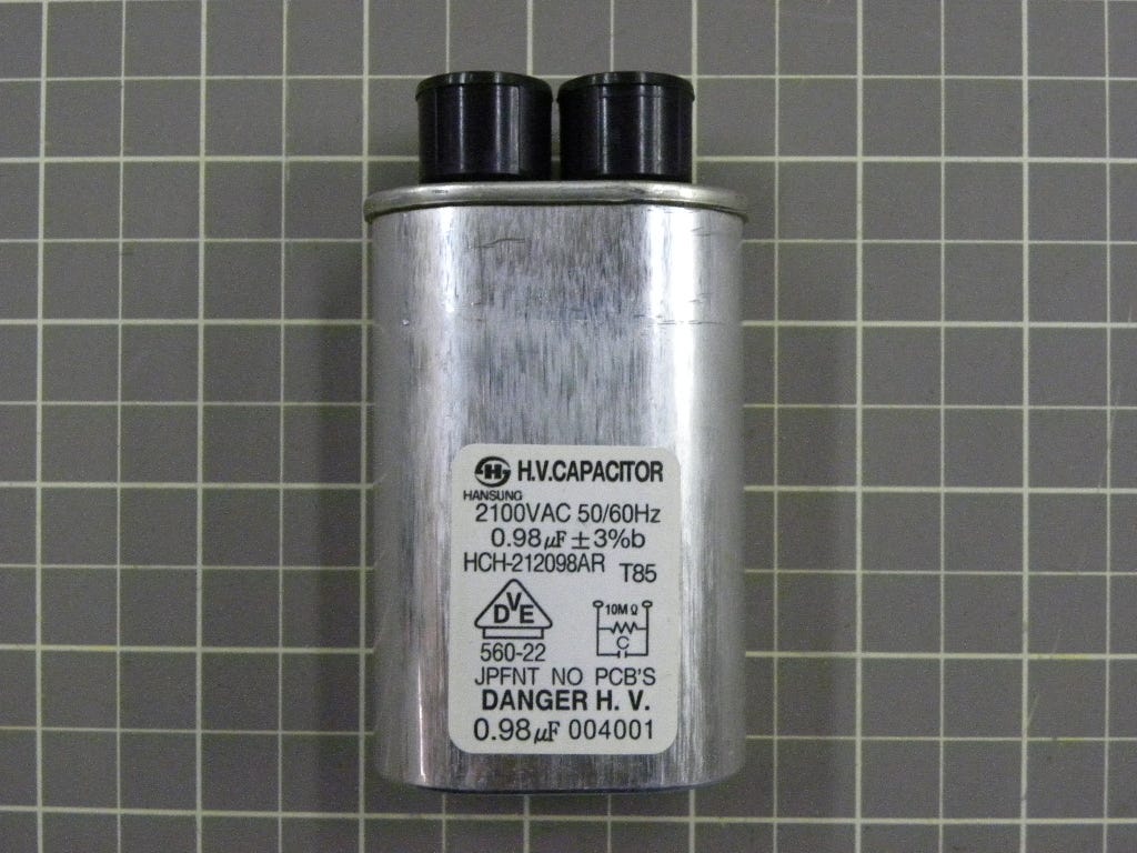 Whirlpool Microwave Capacitor 56001357