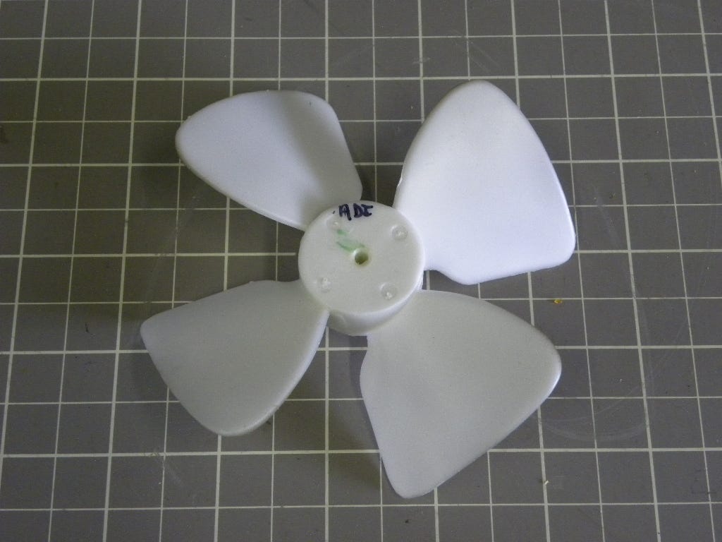 GE Microwave Fan WB38X10024