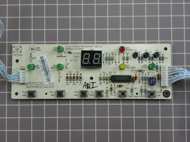 Electrolux Dehumidifier Display PCB LAD504TDL