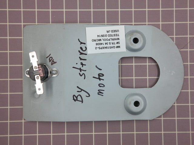 Whirlpool Microwave Fixed Thermostat 8184582