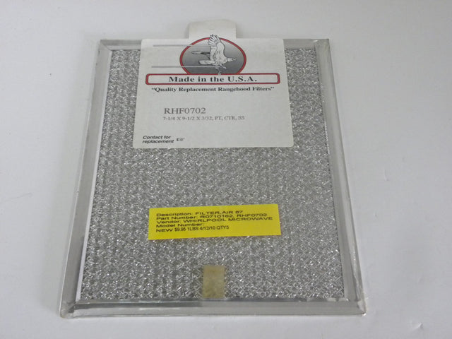 Whirlpool Microwave Air Filter R0710162