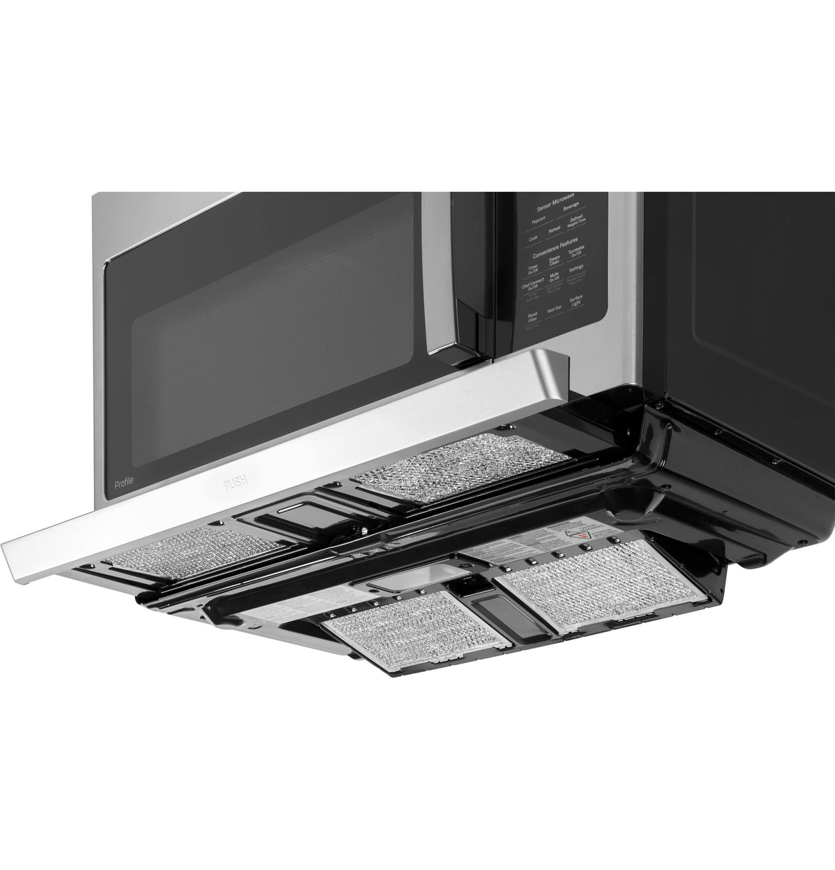 GE Profile™ 2.2 Cu. Ft. Over-the-Range Sensor Microwave Oven PVM9225RYSS