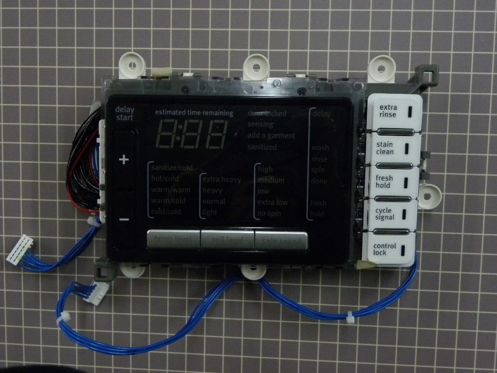 Maytag Washer Display Control W10388650