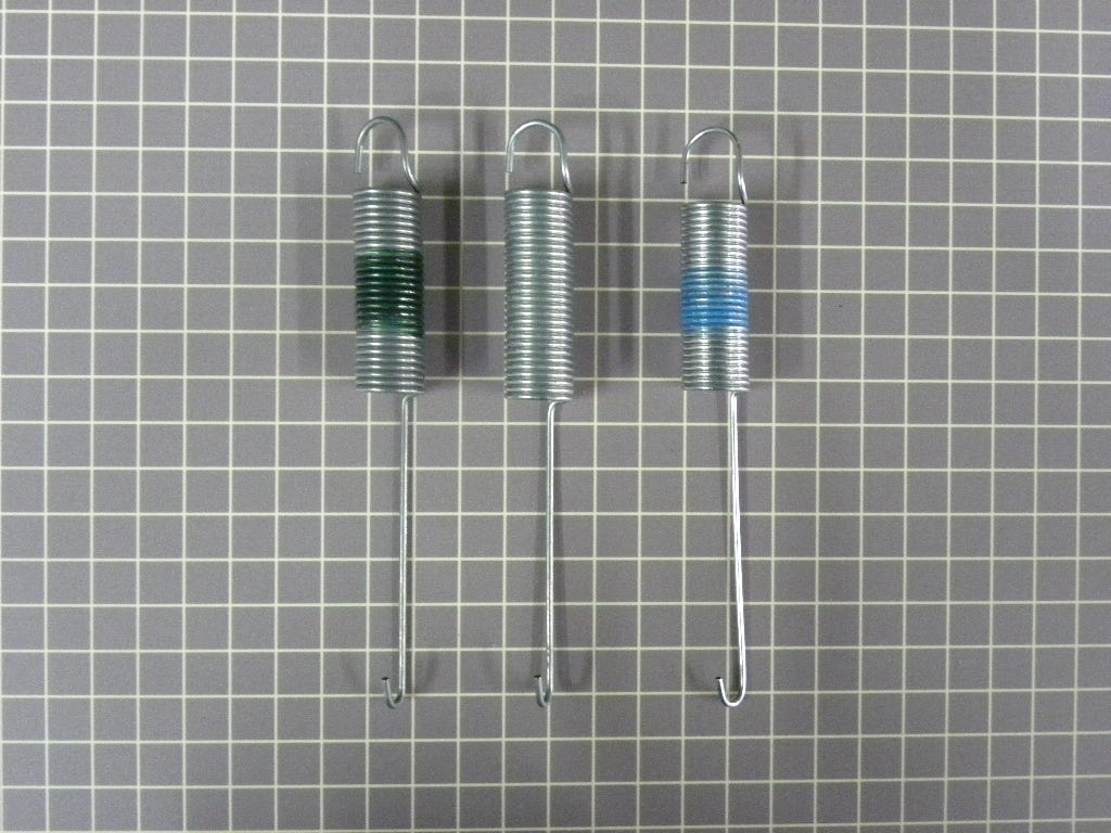 Whirlpool Washer Spring Set of 3 285901