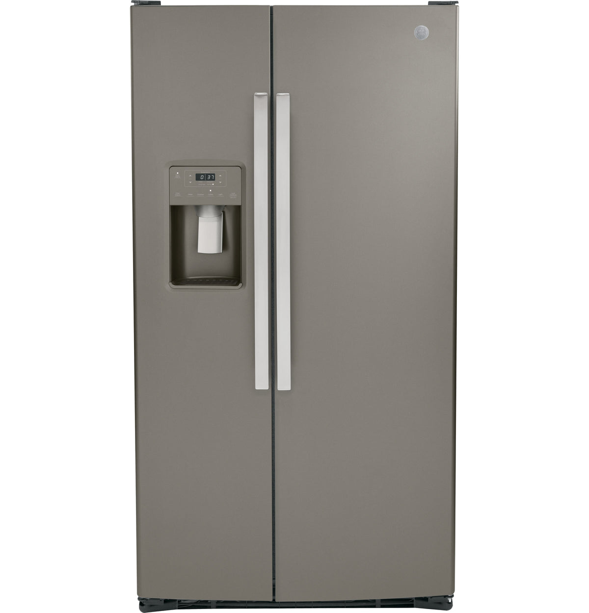 GE® 25.3 Cu. Ft. Side-By-Side Refrigerator GSS25GMPES