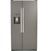 GE® 25.3 Cu. Ft. Side-By-Side Refrigerator GSS25GMPES
