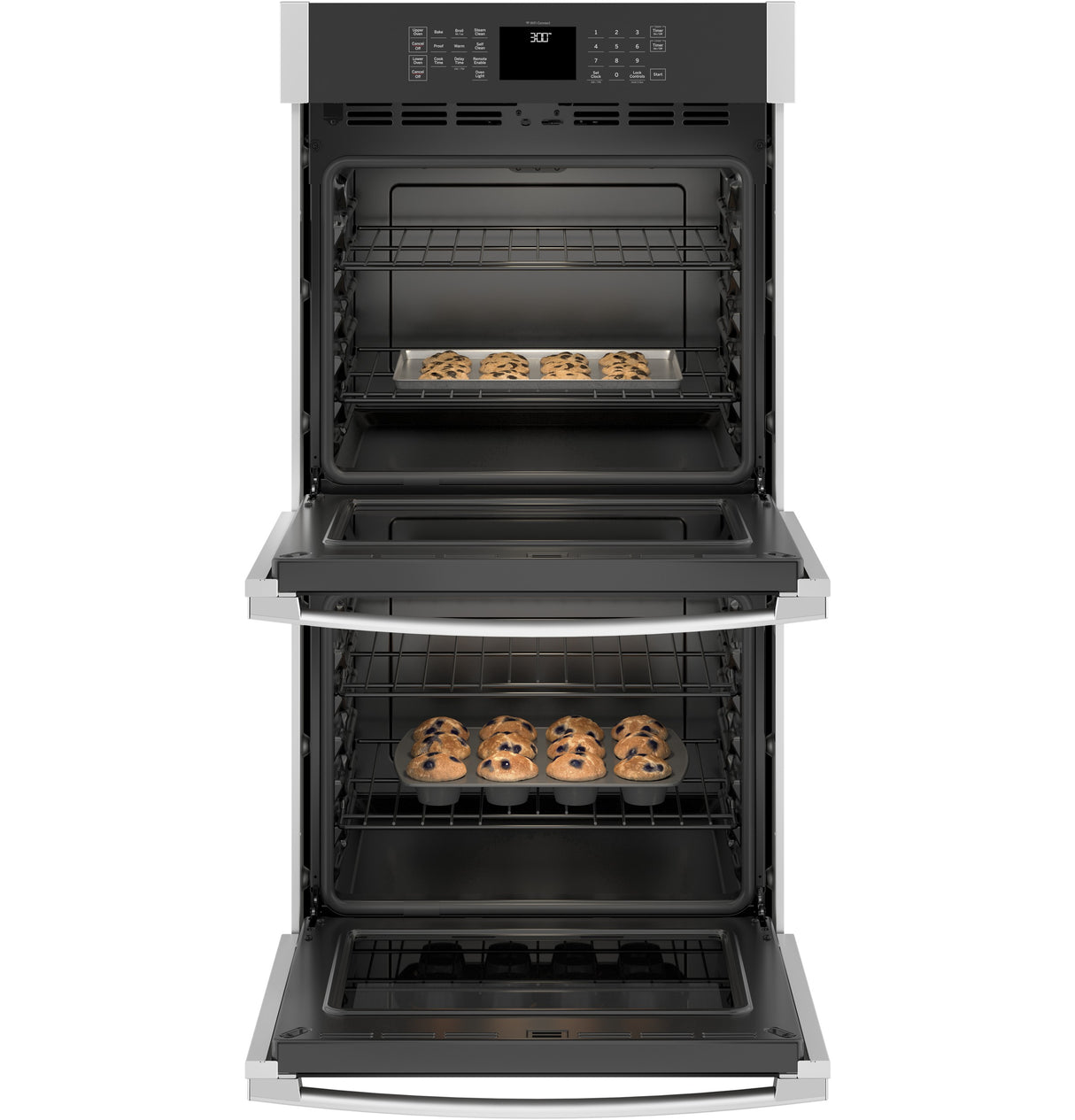 GE 27" Built-In Double Wall Oven JKD3000SNSS