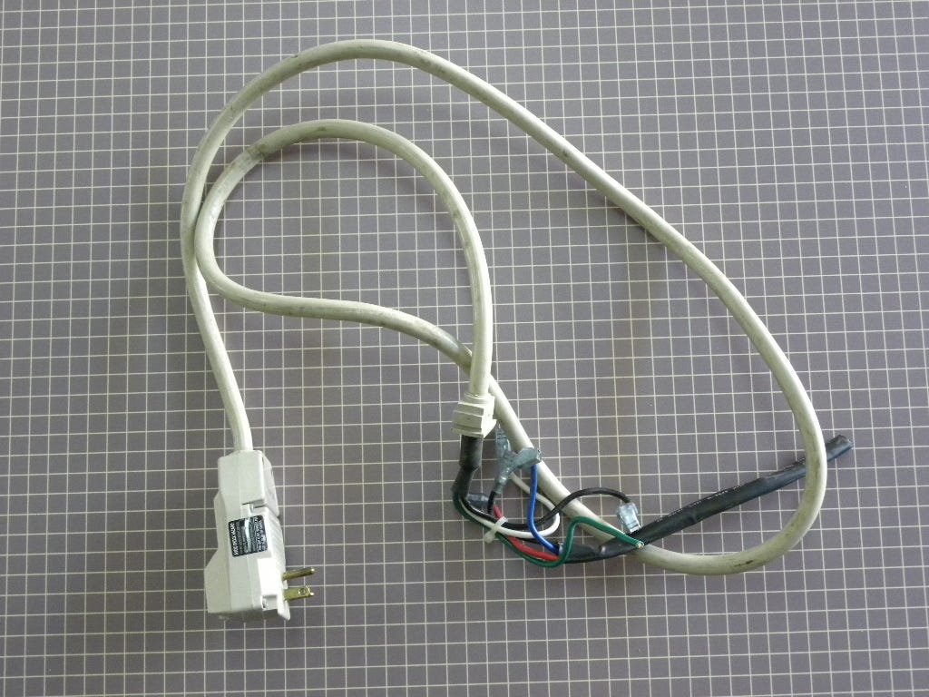 LG Air Conditioner Power Cord 6411A20048M