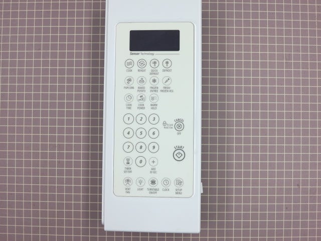 Whirlpool Microwave Control Panel W10247756