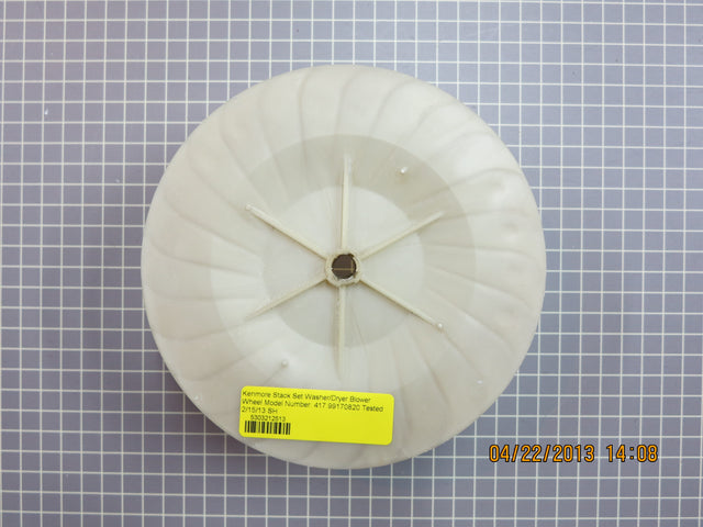 Kenmore Stack Washer/Dryer, Dryer Blower Wheel 5303212513
