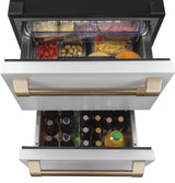 Café 5.7 Cu. Ft. Built-In Dual-Drawer Refrigerator CDE06RP4NW2