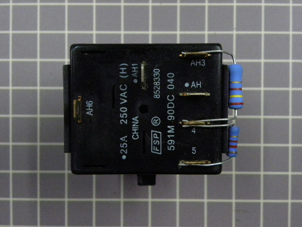 Whirlpool Dryer Temperature Switch (25A) 8528330