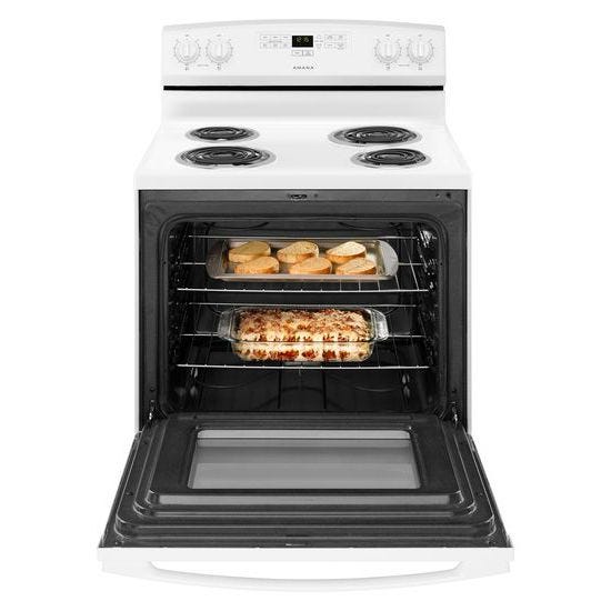 Amana 30-inch Electric Range with Bake Assist Temps ACR4303MFW