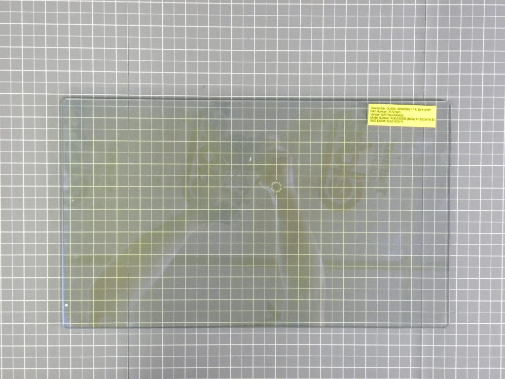 Maytag Range Glass Window (17x10") 31727401