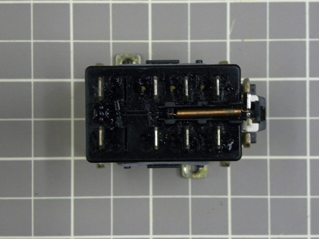 Asko Dryer Heat Relay 8 Terminal 8064179