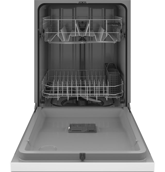 GE Dishwasher With Front Controls GDF535PGRWW