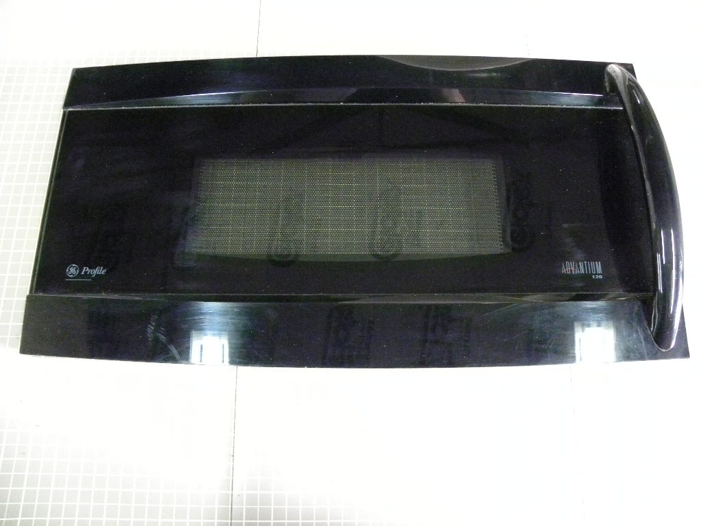 GE Microwave Door (Black) WB56X10493