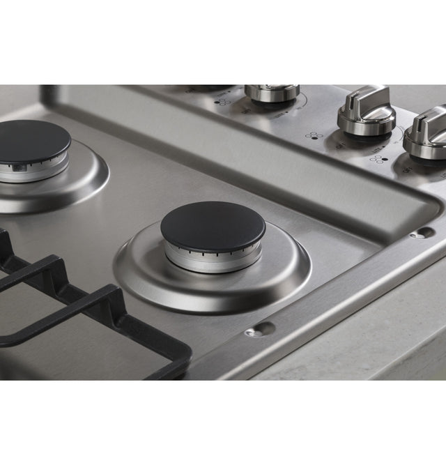 GE® 30" Built-In Gas Cooktop JGP3030SLSS