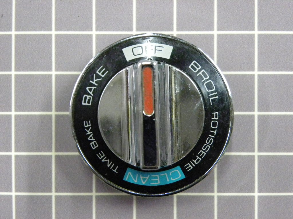 GE Range Oven Selector Knob WB3X481