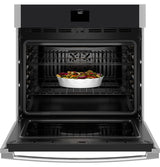 GE 30" Smart Built-In Self-Clean Convection Single Wall Oven with No Preheat Air Fry JTS5000SVSS