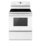 Amana 30-inch Electric Range with Extra-Large Oven Window AER6303MFW