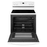 Amana 30-inch Electric Range with Extra-Large Oven Window AER6303MFW