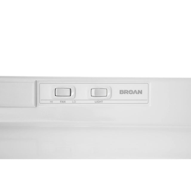 Broan 30" Convertible Range Hood (White) - F403011