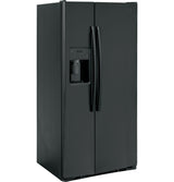 GE® ENERGY STAR® 27.9 Cu. Ft. Side-By-Side Refrigerator with Extra Tall Dispenser and In-Door Icemaker GSS23GGPBB